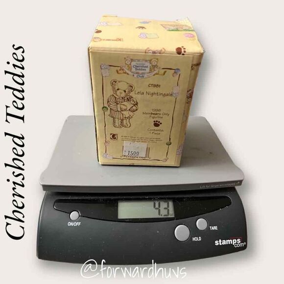 Enesco Cherished Teddies Club Figurine - "Lela Nightingale" (1998) - Picture 6 of 7